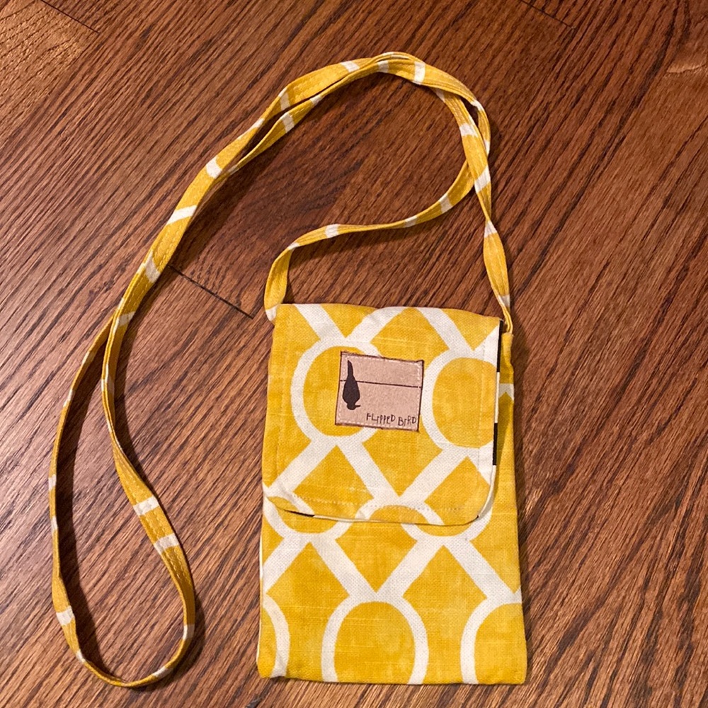 Flipped Bird Reversible Crossbody